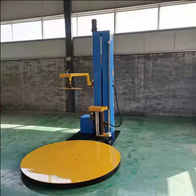 jakość  1650mm Automatic Pallet Stretch Film Strapping Machine For Packing fabryka