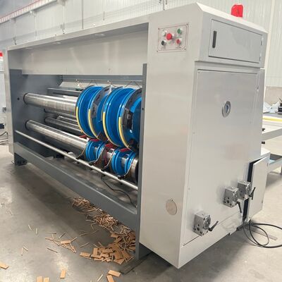jakość  PLC Control Rotary Slotting Machine With 4 Groups Knives Designed To Improve Slotting Accuracy And Operational Efficiency fabryka
