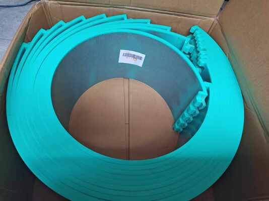 jakość  Heat Wear Resistant Polyurethane PU Anvil Cover with Minimal Die-Cutting Pressure and Inner Steel Plate Structure for Rotary Die Cut fabryka