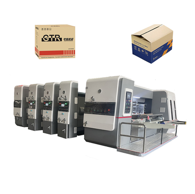 220v 2800mm Model Flexo Printing Dłutownica Sztancująca Trzykolorowy atrament