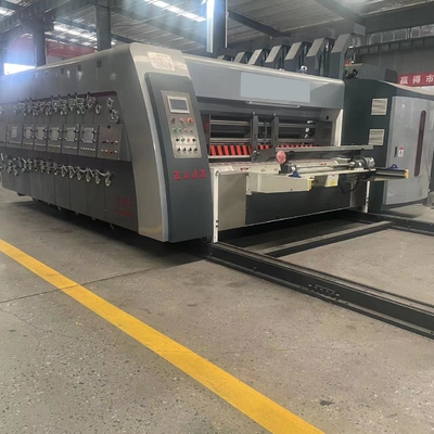 Automatyczna maszyna do druku fleksograficznego z tektury falistej Lead Eage Feeder Dłutowanie