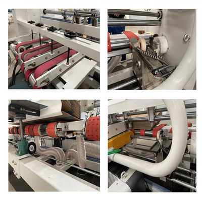 Pudełko kartonowe Automatyczne składanie sklejarki 1000 mm Podawanie próżniowe z odsysaniem