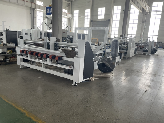 2600 mm Szybka automatyczna maszyna do zszywania kartonów z klejeniem 60kw
