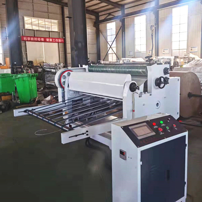 Skomputeryzowana linia do produkcji tektury falistej Krajarka do tektury 1600 mm