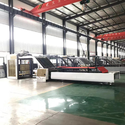 Szybka, w pełni automatyczna maszyna do laminowania fletów 1300 mm do 1600 mm 10 kW
