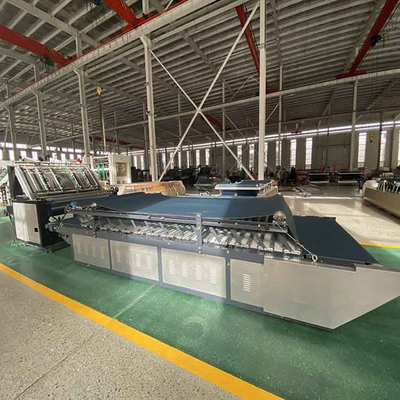 1600mm Servo Semi Automatic Flute Laminator Maszyna 6kW jednostronnie falista