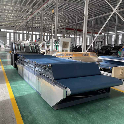 1600mm Servo Semi Automatic Flute Laminator Maszyna 6kW jednostronnie falista