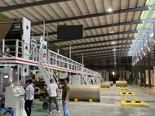 45KW PLC Maszyna do produkcji kartonów o dużej prędkości