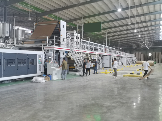 Automatyczna linia produkcyjna tektury falistej Sterowanie PLC