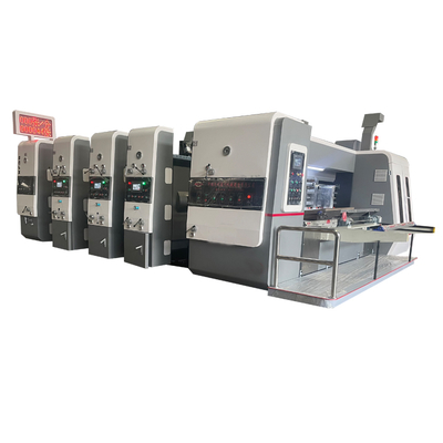 Automatyczna maszyna Flexo Box 100 m / min dla 1-6 kolorów