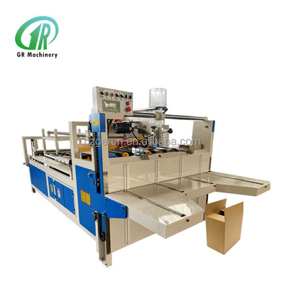 Masowa produkcja kartonu falistego Gluer Machine Profesjonalny dla kartonów