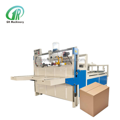 Gorąco stopiony karton kartonowy Gluer Machine Półautomatyczny