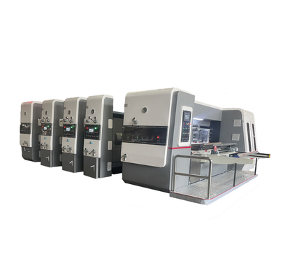 Wysokiej prędkości automatyczna drukarka Slotter Die Cutter Machine Plc