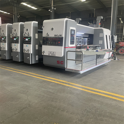 Maszyna do drukowania z kartonu falistego Flexo Printing Slotting Rotary Die Cutting Stacker