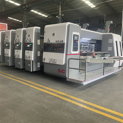 Rotacyjna maszyna do drukowania i wykrawania kartonów z tektury falistej