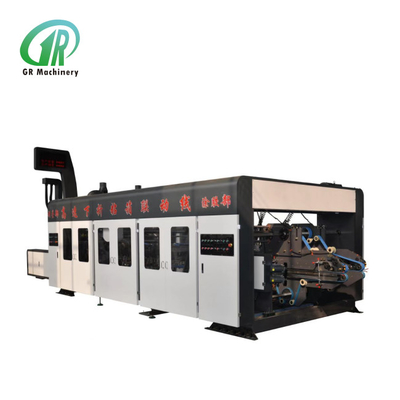 FFG Flexo drukowanie składane Gluer Case Making Machine Mesh Hole System duży koło kleju