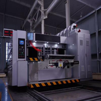 Automatyczna maszyna do fleksograficznego druku, nacinania i wykrawania 2800 do pudełek kartonowych