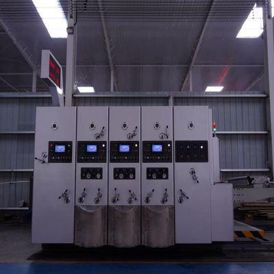 Automatyczna maszyna do fleksograficznego druku, nacinania i wykrawania 2800 do pudełek kartonowych