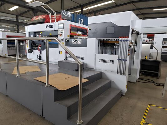 MY1080 Biała kartonowa, falista kartonowa, maszyna do cięcia cienkiego