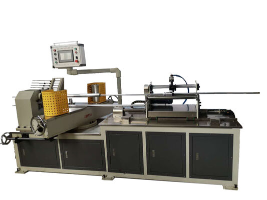 TS-100-2 Digital Control Automatic Two Head Multi Blade Paper Tube Making Machine for Industrial Paper Tubes