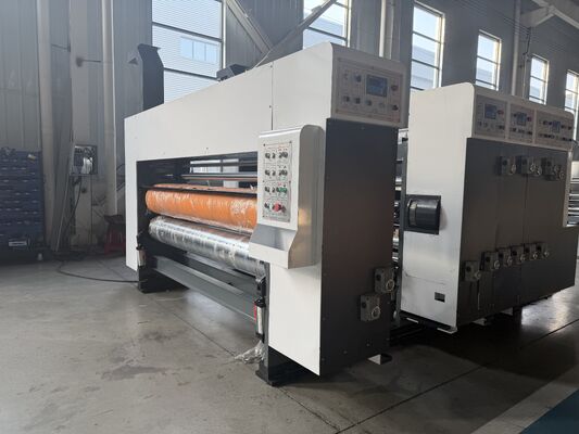 Automatyczna maszyna do druku z kartonu falistego z prędkością 100-130 m/min i stałą jakością druku dla przemysłu opakowaniowego