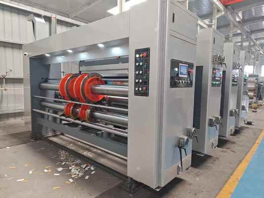 Automatyczna maszyna do drukowania Flexo z prędkością 100-130 m/min i 7-calowy kolorowy ekran dotykowy HMI