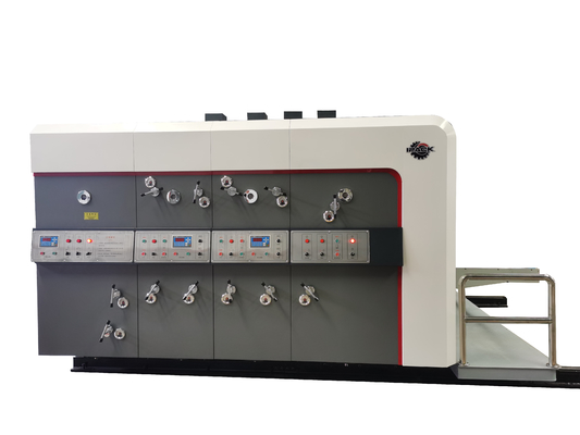 Drukarka fleksograficzna Slotter Diecutter Stacker Machine Automatyczna maszyna do dłutowania fleksograficznego