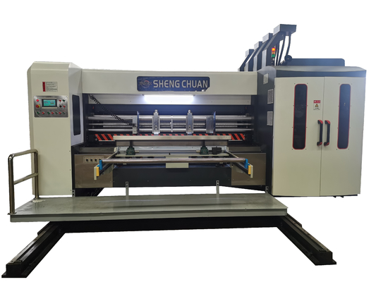 Flexo Printer Slotter Die Cutter Maszyna Flexo Printer Slotter Opakowanie Maszyna drukarska do pudełka na pizzę