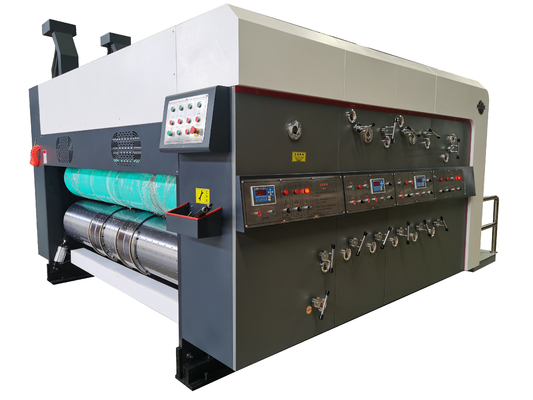 Drukarka fleksograficzna Slotter Diecutter Stacker Machine Automatyczna maszyna do dłutowania fleksograficznego