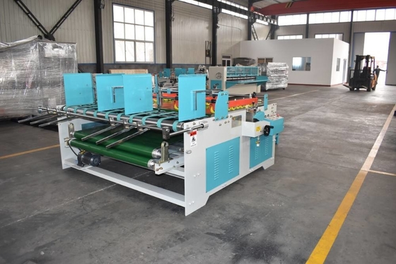 Linia do produkcji pudeł kartonowych 380V Półautomatyczna składana maszyna do klejenia