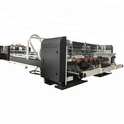 Automatyczna maszyna do składania i klejenia kartonów falistych o wysokiej prędkości 220 arkuszy/min i mikrokomputerowej regulacji szerokości do składania i klejenia pudełek kartonowych