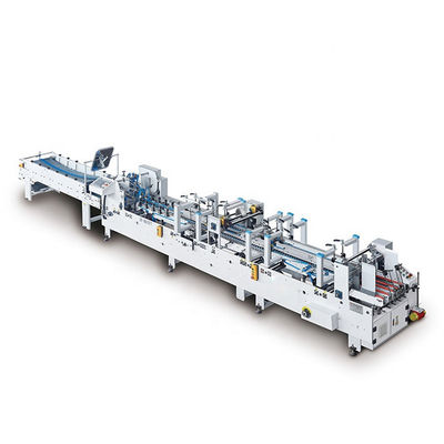 W pełni automatyczna szybka falcerka-klejarka flexo 0-300 m/min do tektury falistej