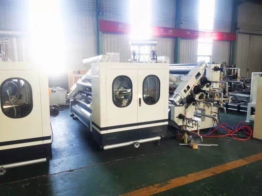 Linia do produkcji tektury falistej 1100 mm Semi Auto 2 Ply